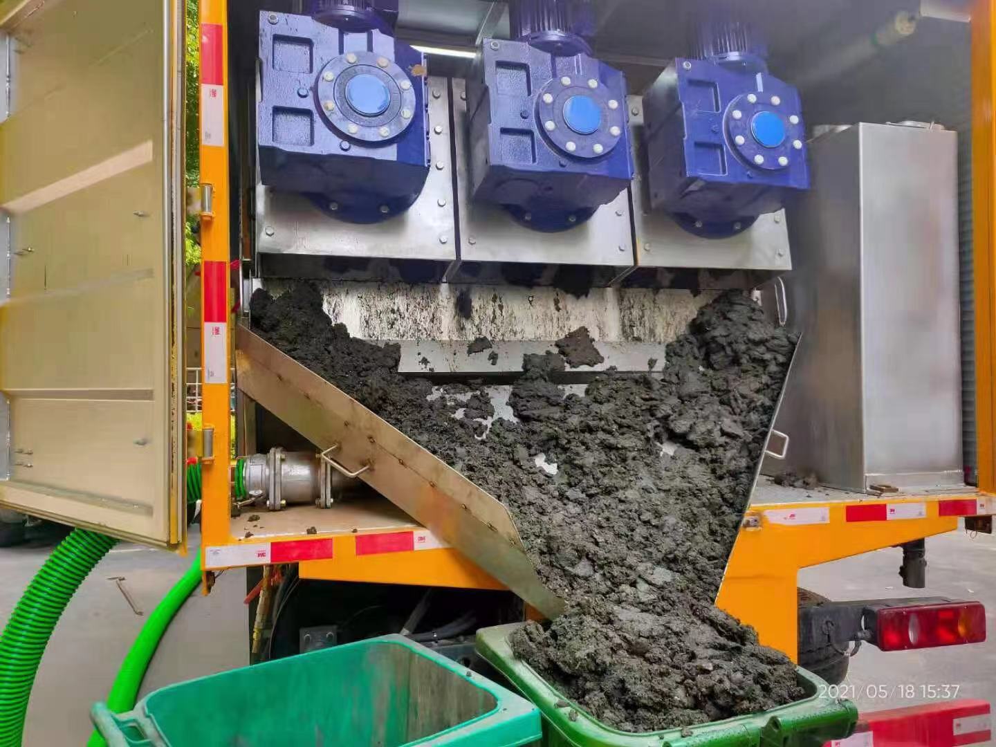 灯塔化粪池清掏城市维护站-泥浆净化干湿分离处理
